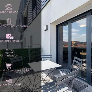 Le Saint Exupery - T3 Centre Avec Balcon + Parking Gratuit Toulouse