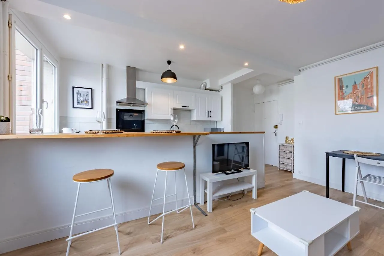 Appartement Le Charmant T3 Cote Pavee Parking Facile Toulouse